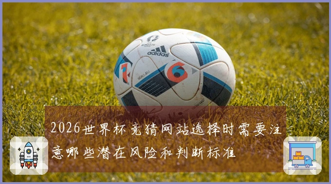 2026世界杯竞猜网站选择时需要注意哪些潜在风险和判断标准