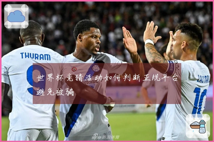 世界杯竞猜活动如何判断正规平台避免被骗