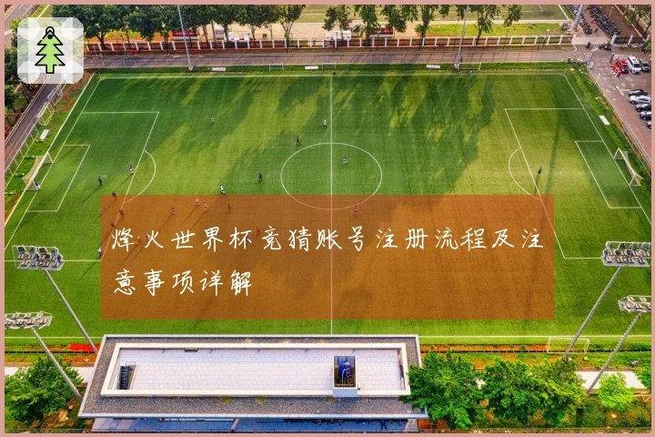 烽火世界杯竞猜账号注册流程及注意事项详解